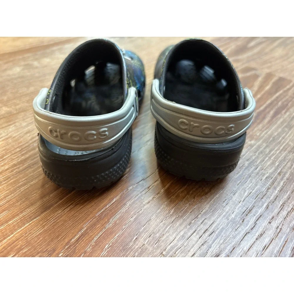 Crocs Star Wars The Mandalorian Grogu Baby Yoda Clogs Black Kids Size C9